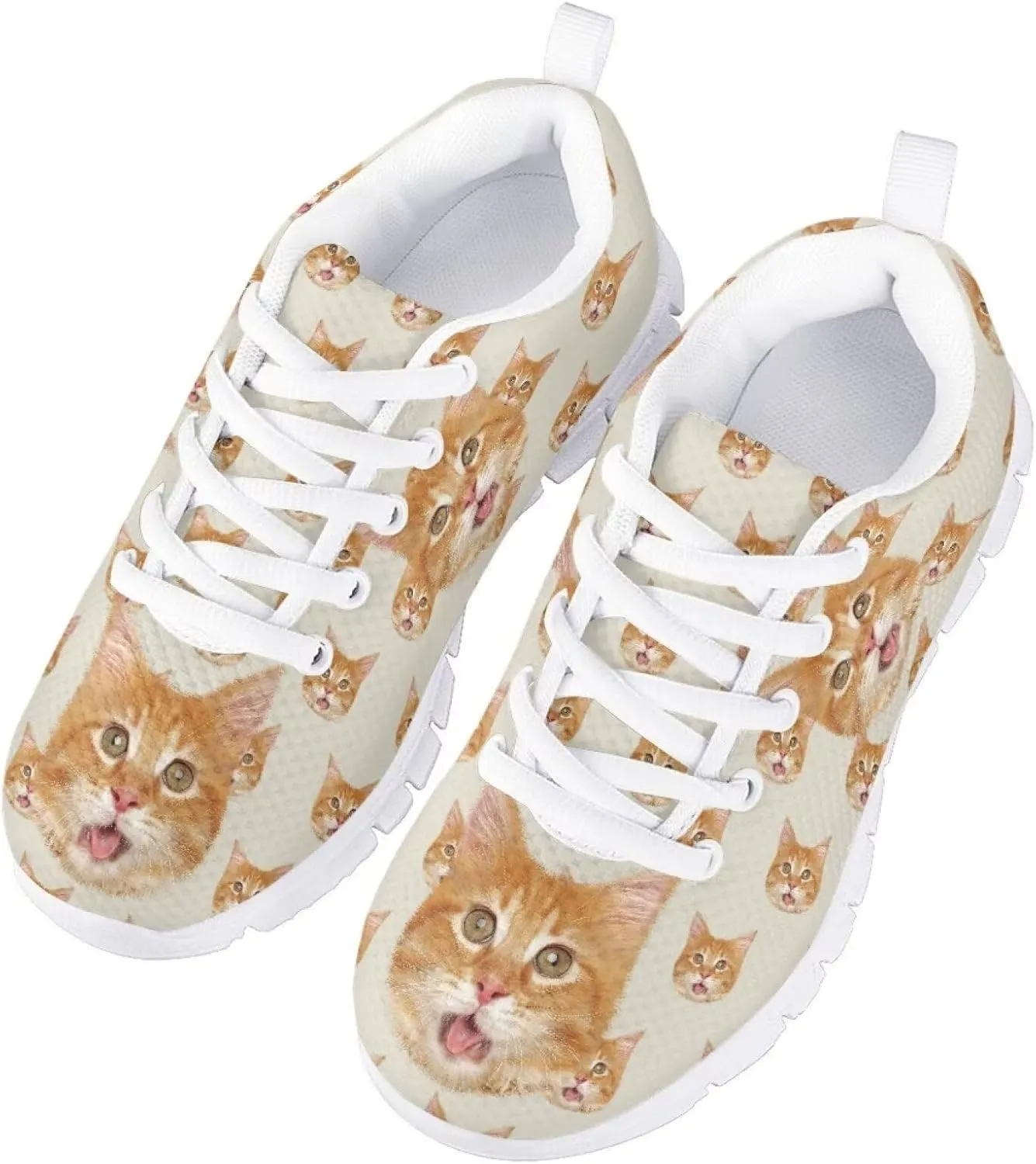 Girls Cute Sneakers Kids Running Shoes Casual Lightweight Walking Shoes for Little Girls Sport Wear