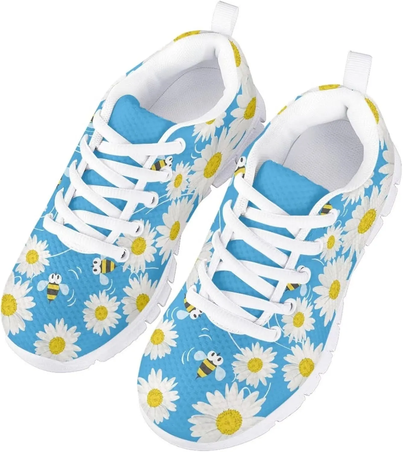 Girls Cute Sneakers Kids Running Shoes Casual Lightweight Walking Shoes for Little Girls Sport Wear