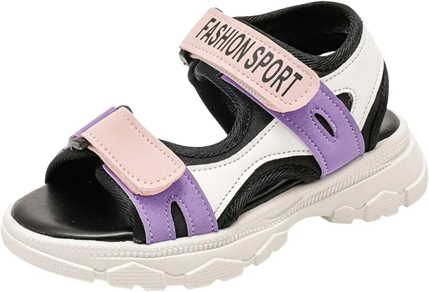 Girls Flower Sandal Girls Sandals Fashion Sports Soft Sole Student Shoes For Middle And Large Children Little Children Beach Shoes