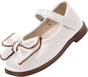 Girls Sandals Children Shoes Bow Hook Loop Shoes Dance Toddler Girl Sandles Kids White Sandals