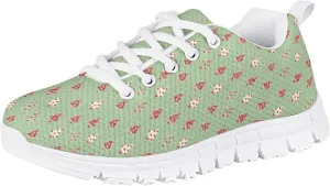 Girls' Sneakers Little Kids Breathable Soft Running Shoes Cute Sneaker for Teen Girls School Outdoor Sport Wear