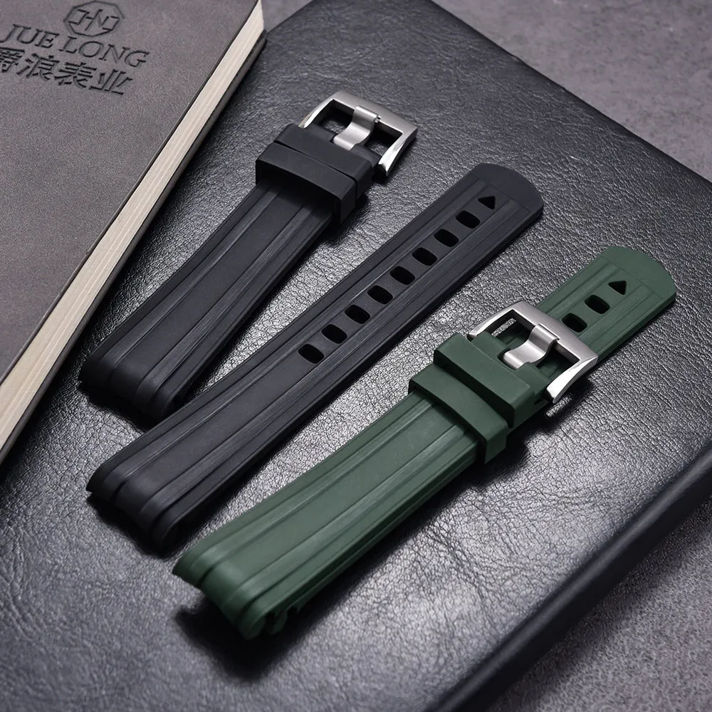 Halifax Watch Bands - SMP300 Style FKM Rubber Strap