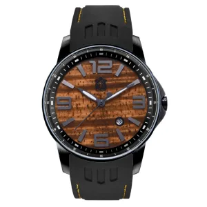Hawaiian Koa Wood Face Watch - Surfrider