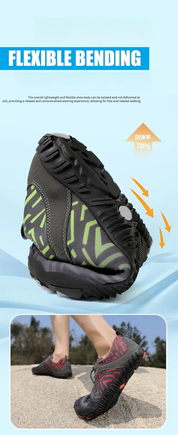 Hiking Footwear Barefoot Womens Shoes Women Men Healthy Non-Slip Unisex Grounded Footwear for Women with Neuropathy Walking Diabetic Shoes Wide Toe Box Sneakers Hike Water Shoe Quick-Dry Waterproof