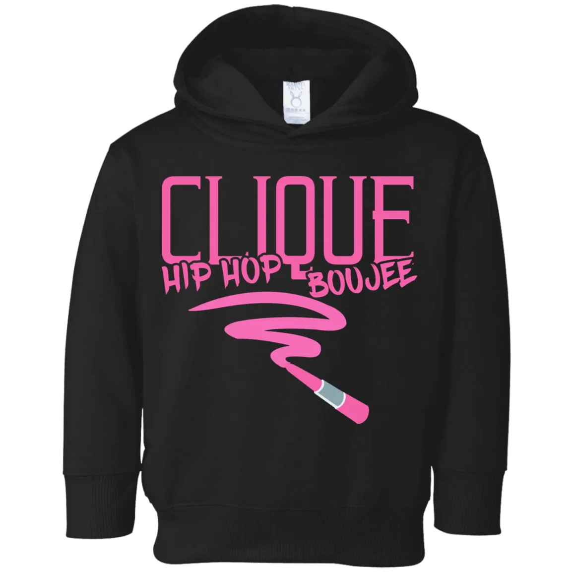 Hip Hop & Boujee's 'Lipstick Retro' Toddler Hoodie