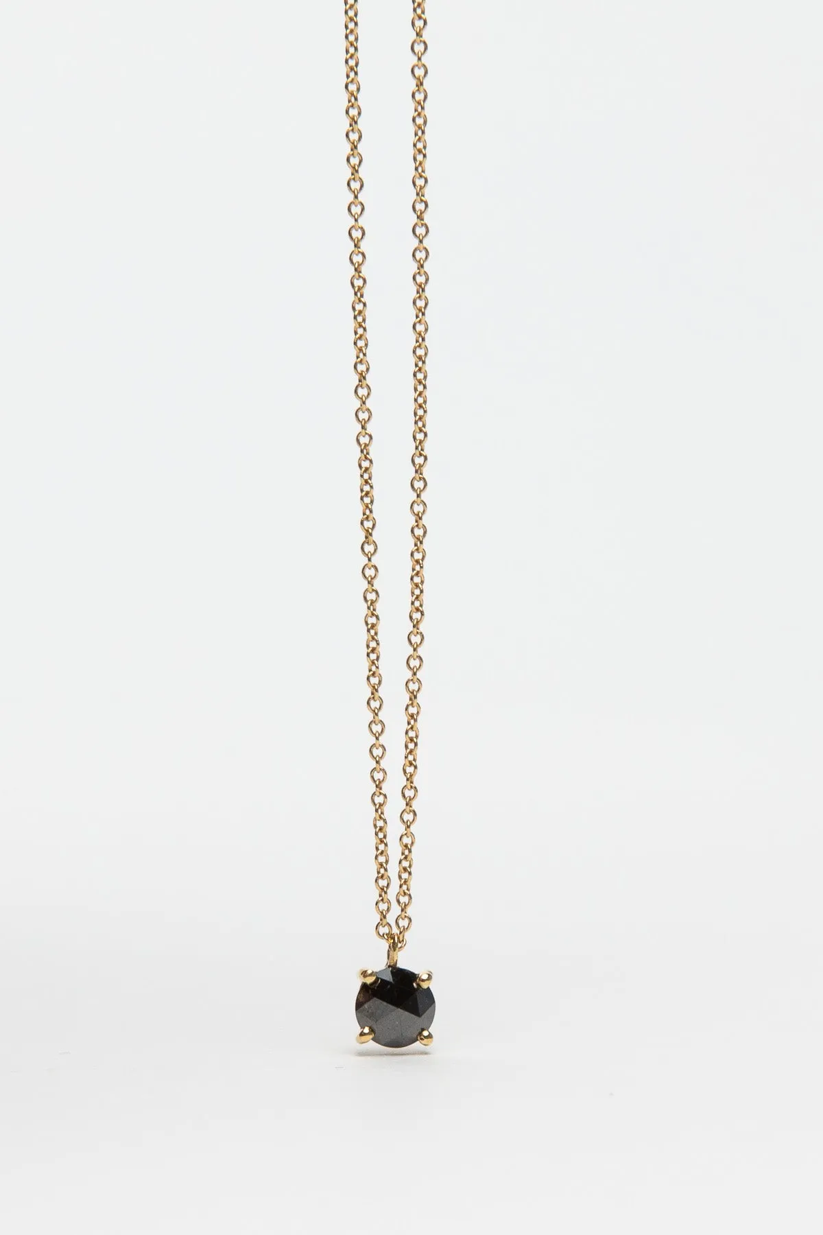 JOANNE FISKE | SINGLE BLACK DIAMOND NECKLACE