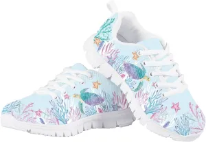 Kids Sneakers Little Girls Running Shoes Causal Lightweight Soft Cute Sneaker for Teen Girls