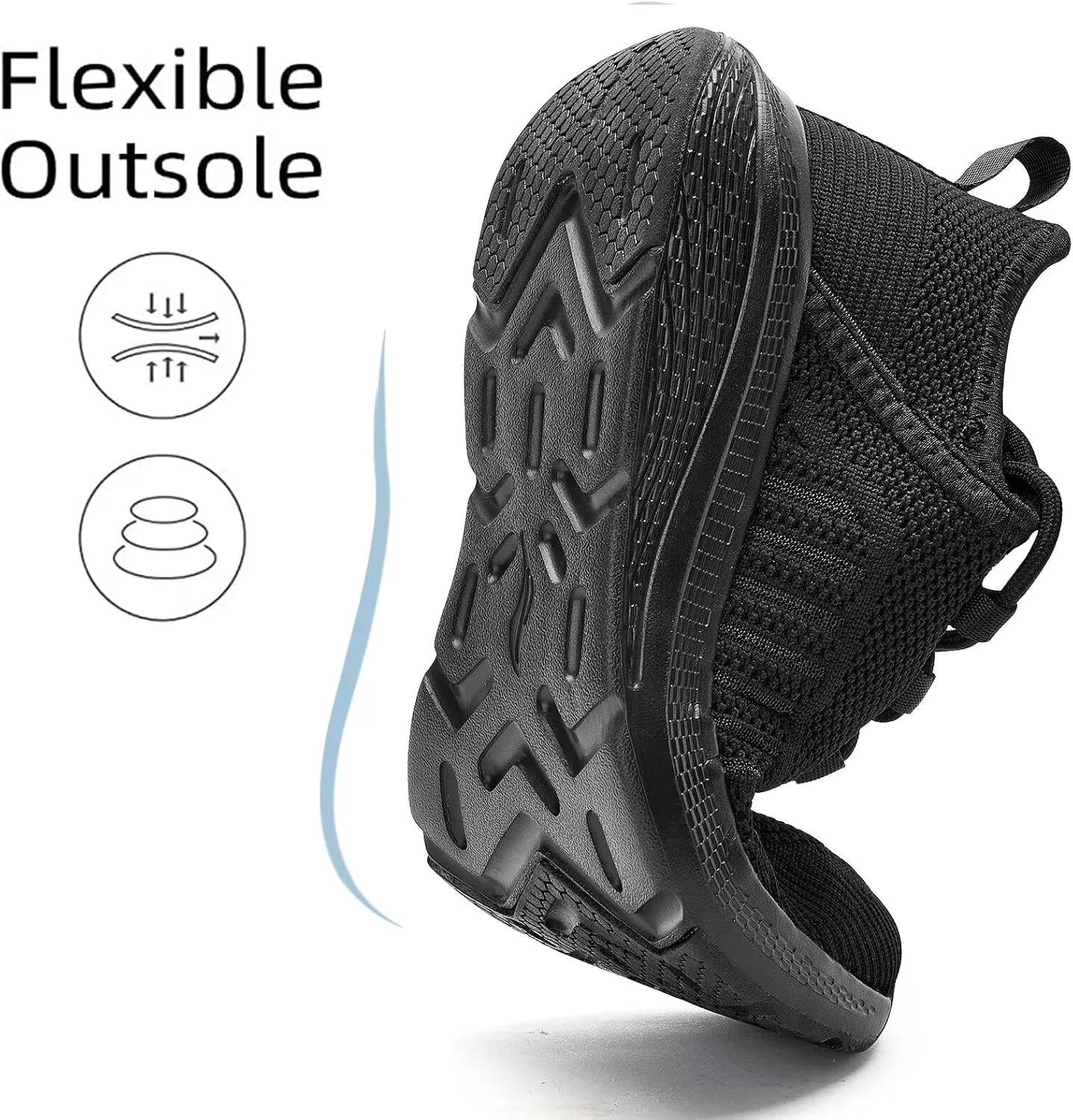Lamincoa Women Slip on Walking Sneakers Non Slip Running Shoes Lightweight Sport Gym Casual Shoes Workout Tennis Sneakers for Women