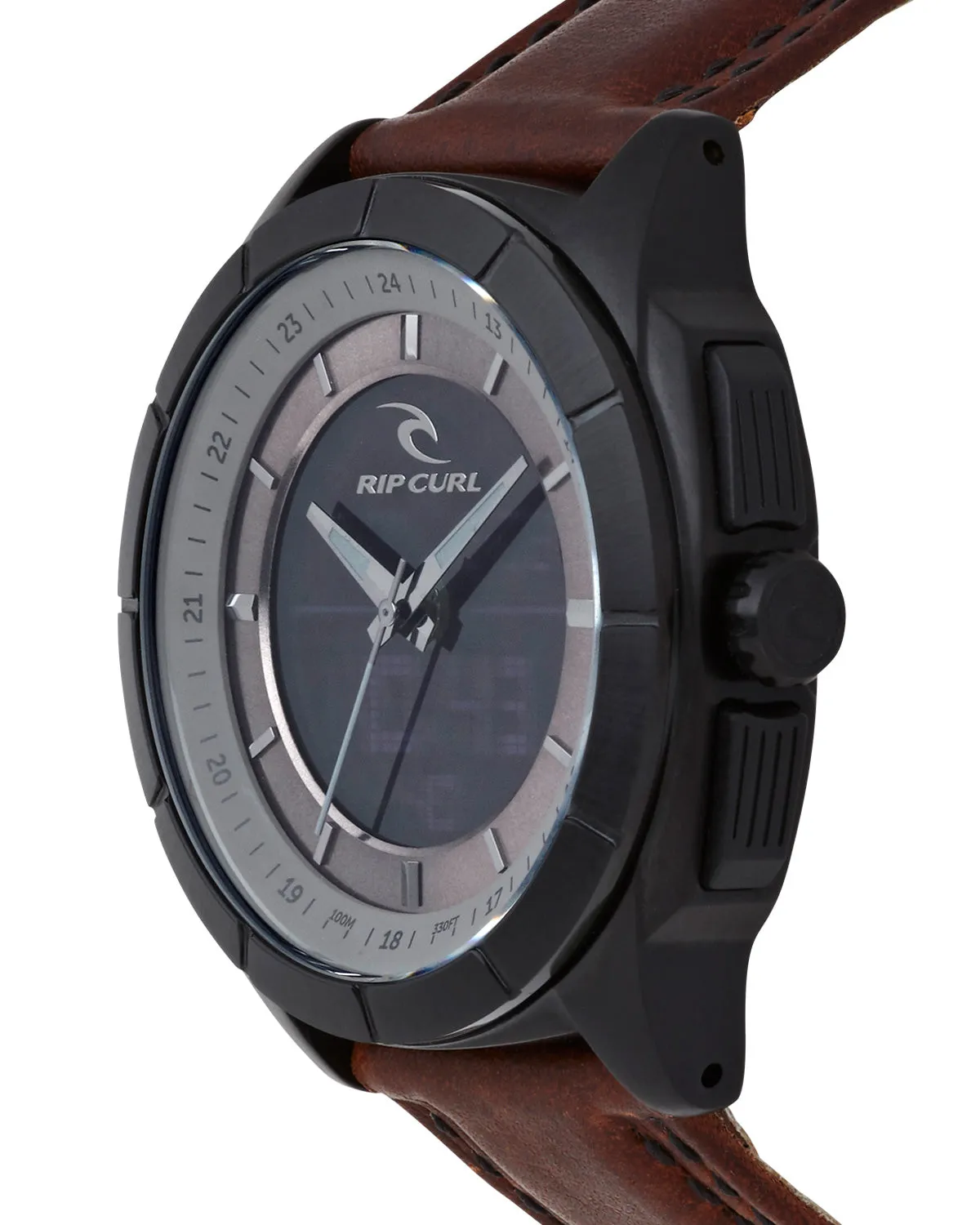 Mayham Midnight Leather Watch