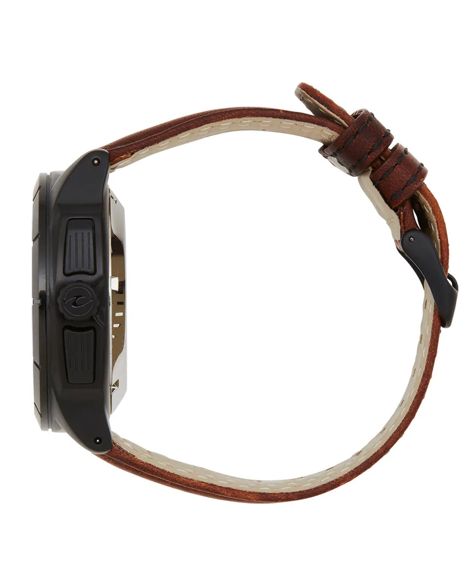 Mayham Midnight Leather Watch