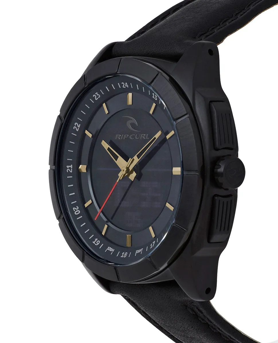 Mayham Midnight Leather Watch