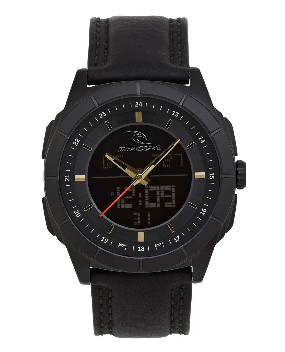 Mayham Midnight Leather Watch