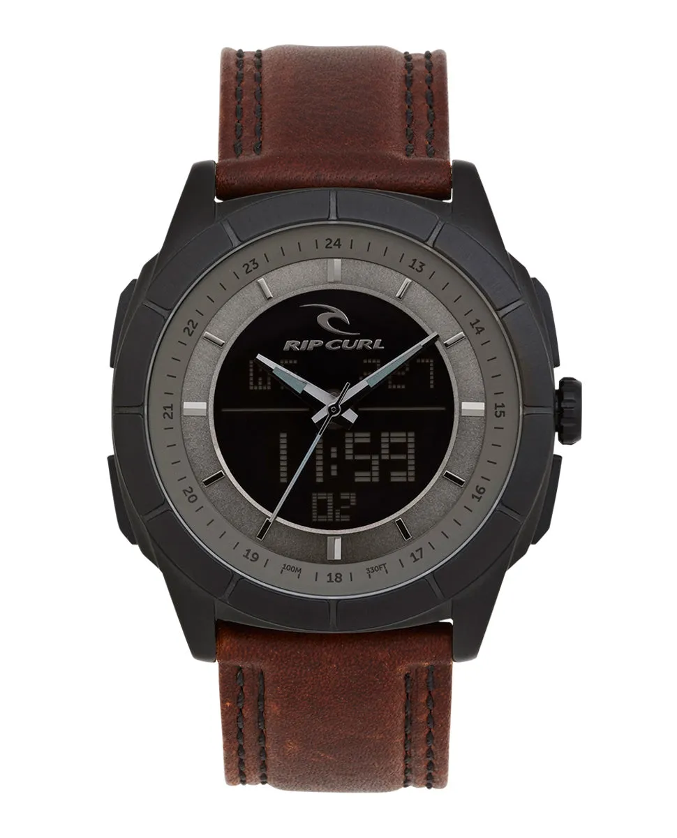 Mayham Midnight Leather Watch
