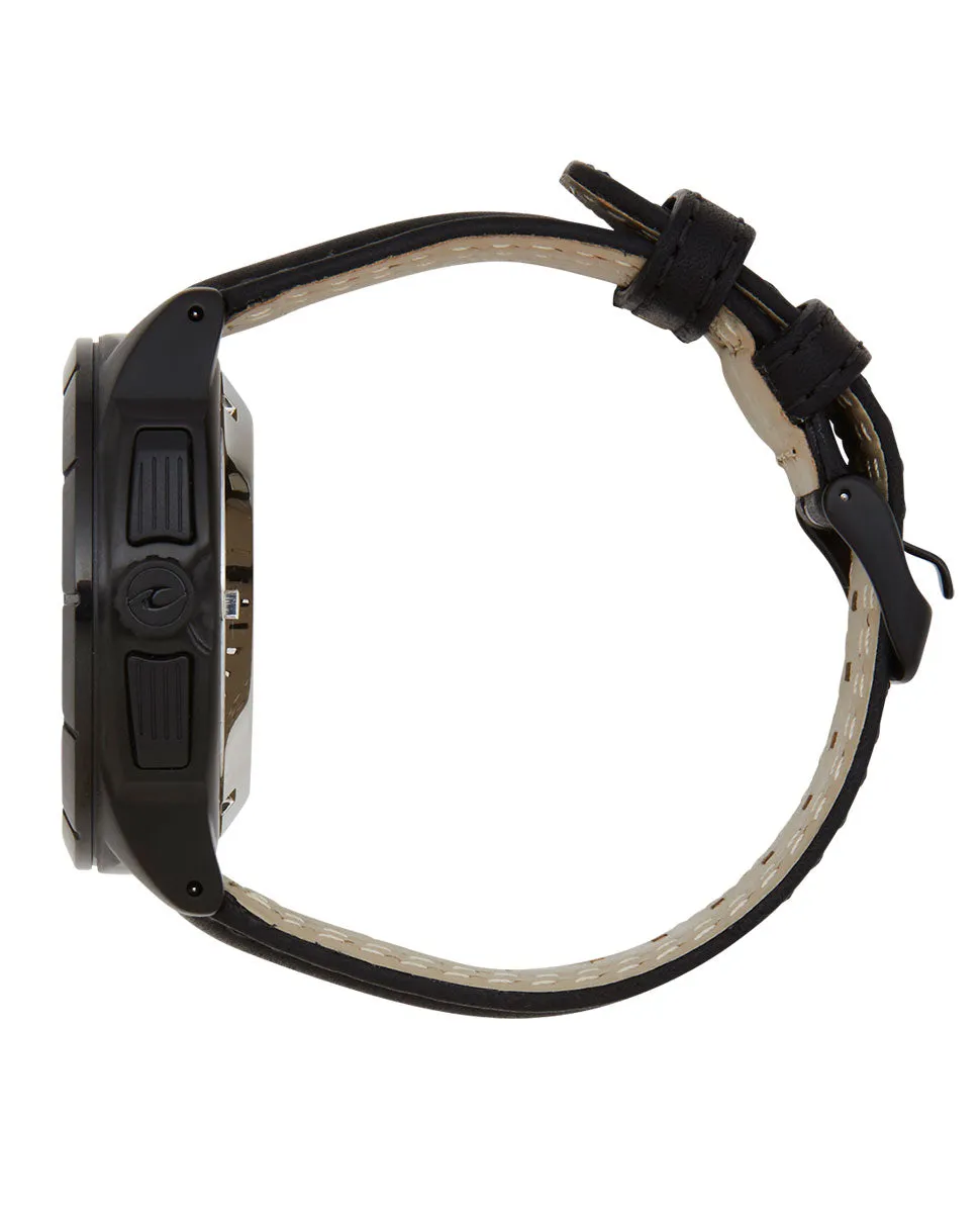 Mayham Midnight Leather Watch