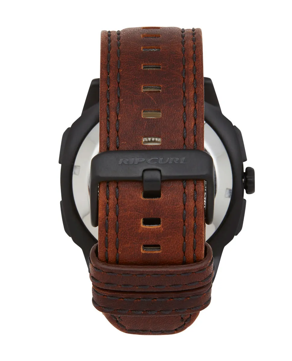 Mayham Midnight Leather Watch