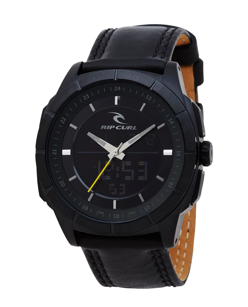 Mayham Midnight Leather Watch