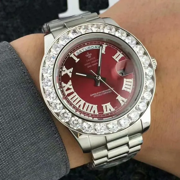 Men's Gold Stainless Steel Wristwatches