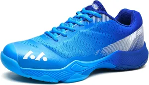 Men's Indoor Court Shoes for Tennis, Bottom wear Resistant Anti Slip Badminton Pickleball Sneakers Boys and Girls