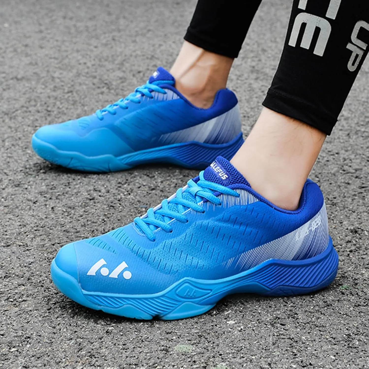 Men's Indoor Court Shoes for Tennis, Bottom wear Resistant Anti Slip Badminton Pickleball Sneakers Boys and Girls