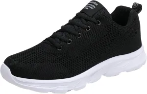 Men's Lightweight Non Slip Barefoot Shoes Comfortable Workout Shoes Breathable Mesh Lace Up Sneaker for Men