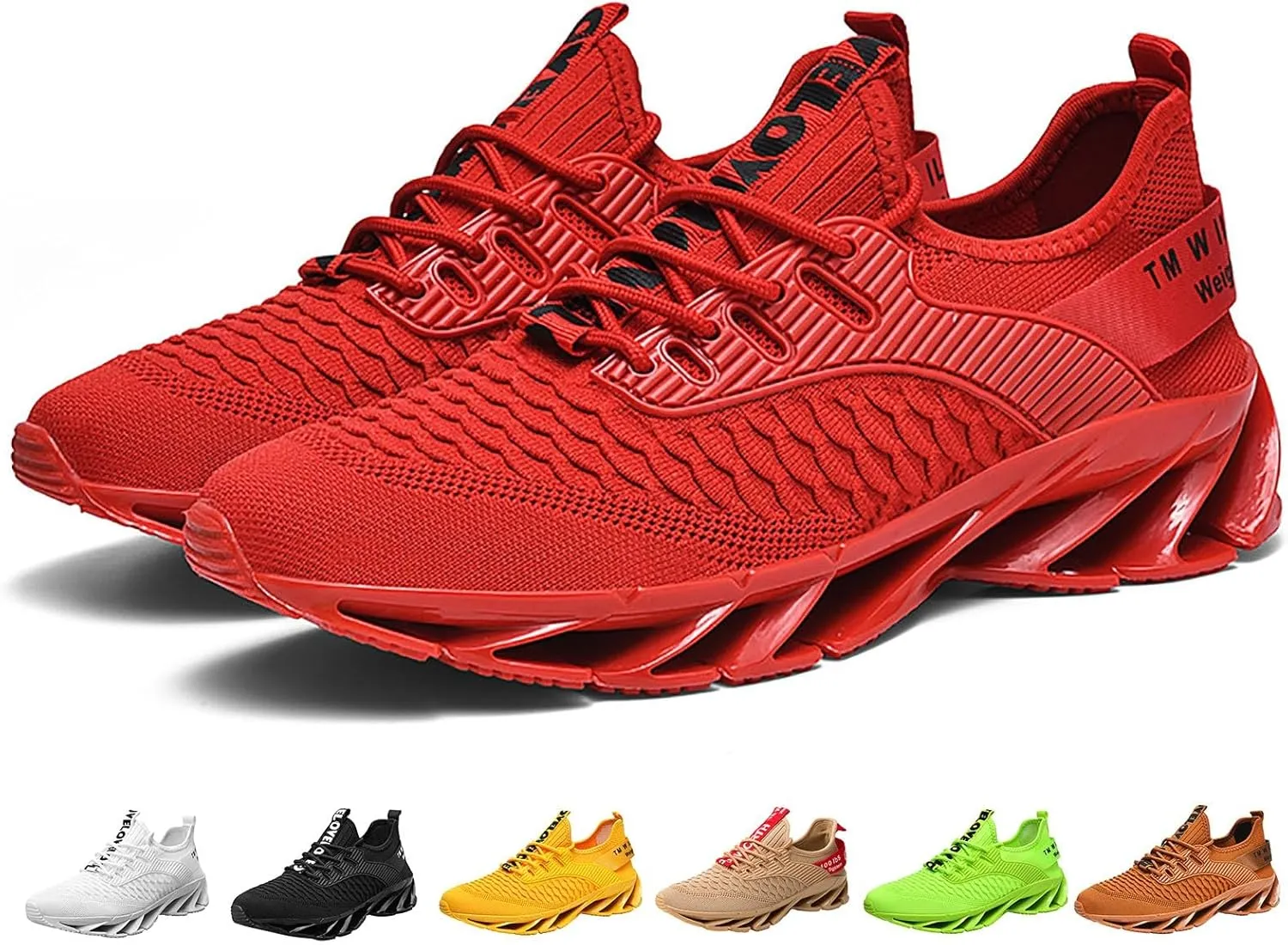 Mens Slip On Sneakers Height Boosting Shoes for Men Walking Shoes Non Slip Breathable Knit On Sneakers