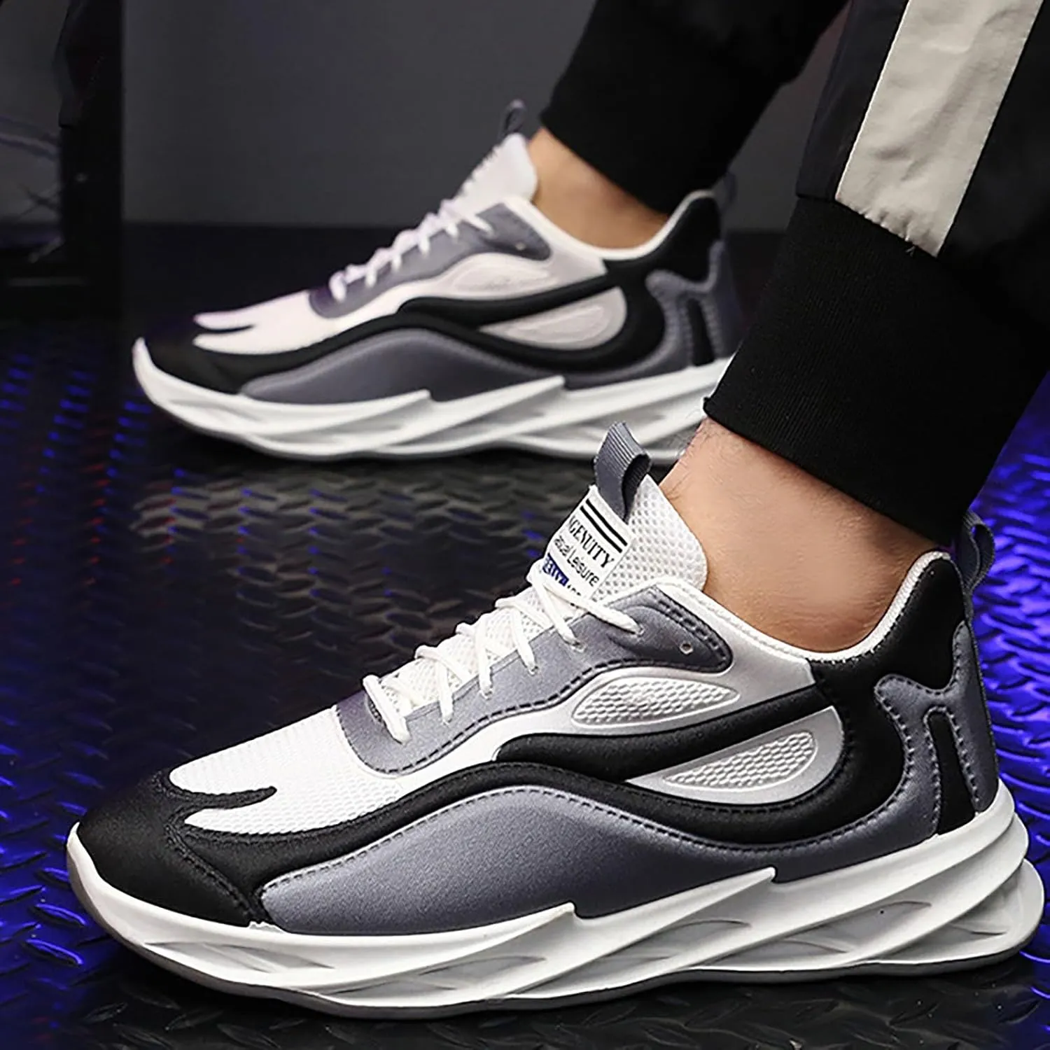 Mens Tennis Shoes Men High Top Breathable Non Slip Unisex Adult Youth Outdoor Sneakers Fashion Running Shoes