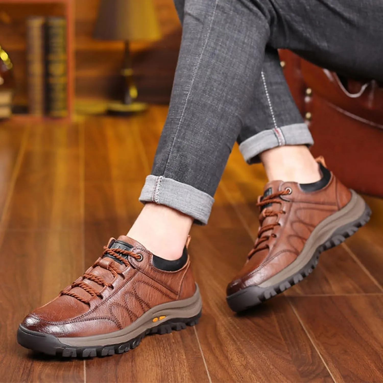 Mens Tennis Shoes Non Slip Shoes for Men Lightweight Breathable Walking Shoes Gym Tennis Athletic Slip in Men