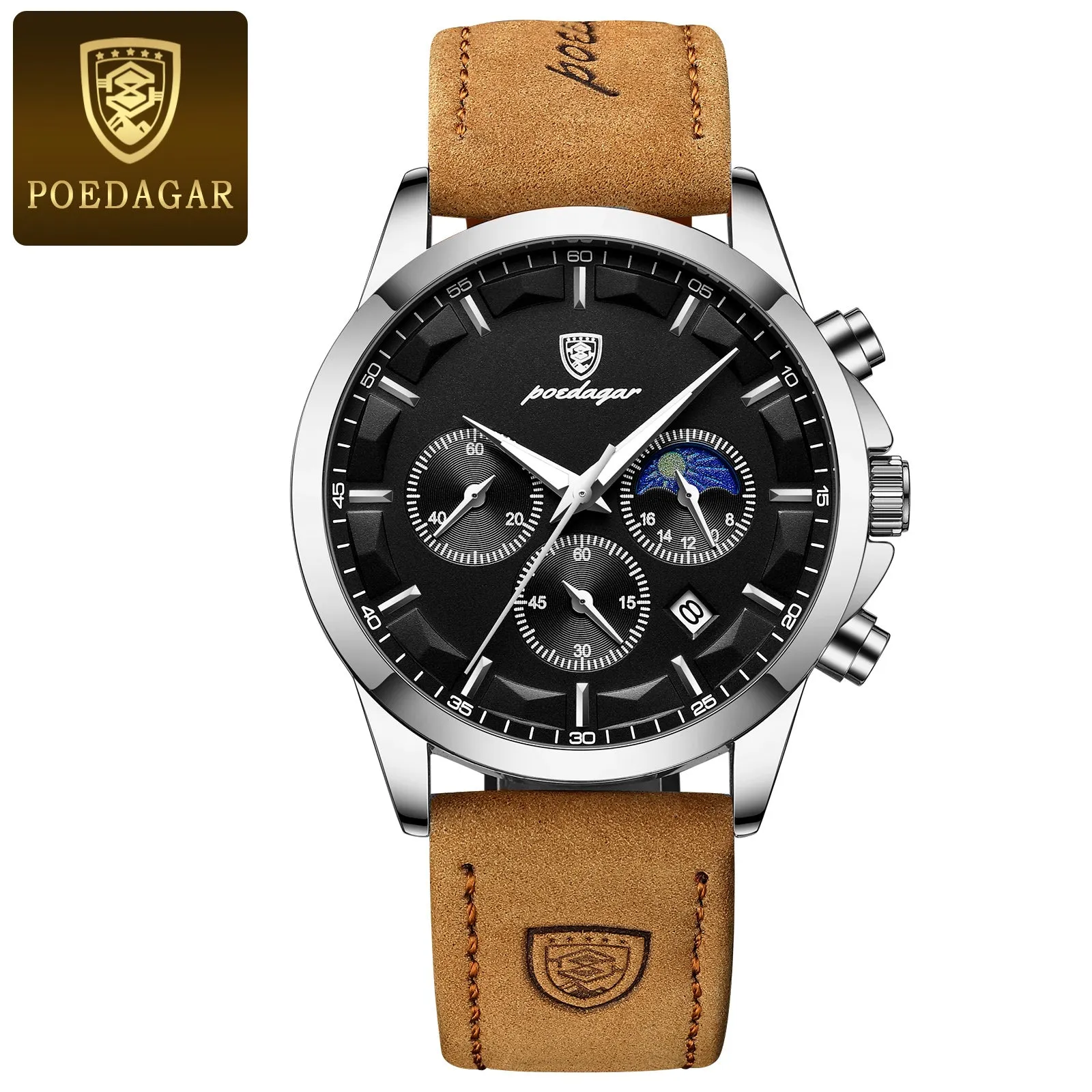 Mens Waterproof Quartz Watch - Perfect Gift