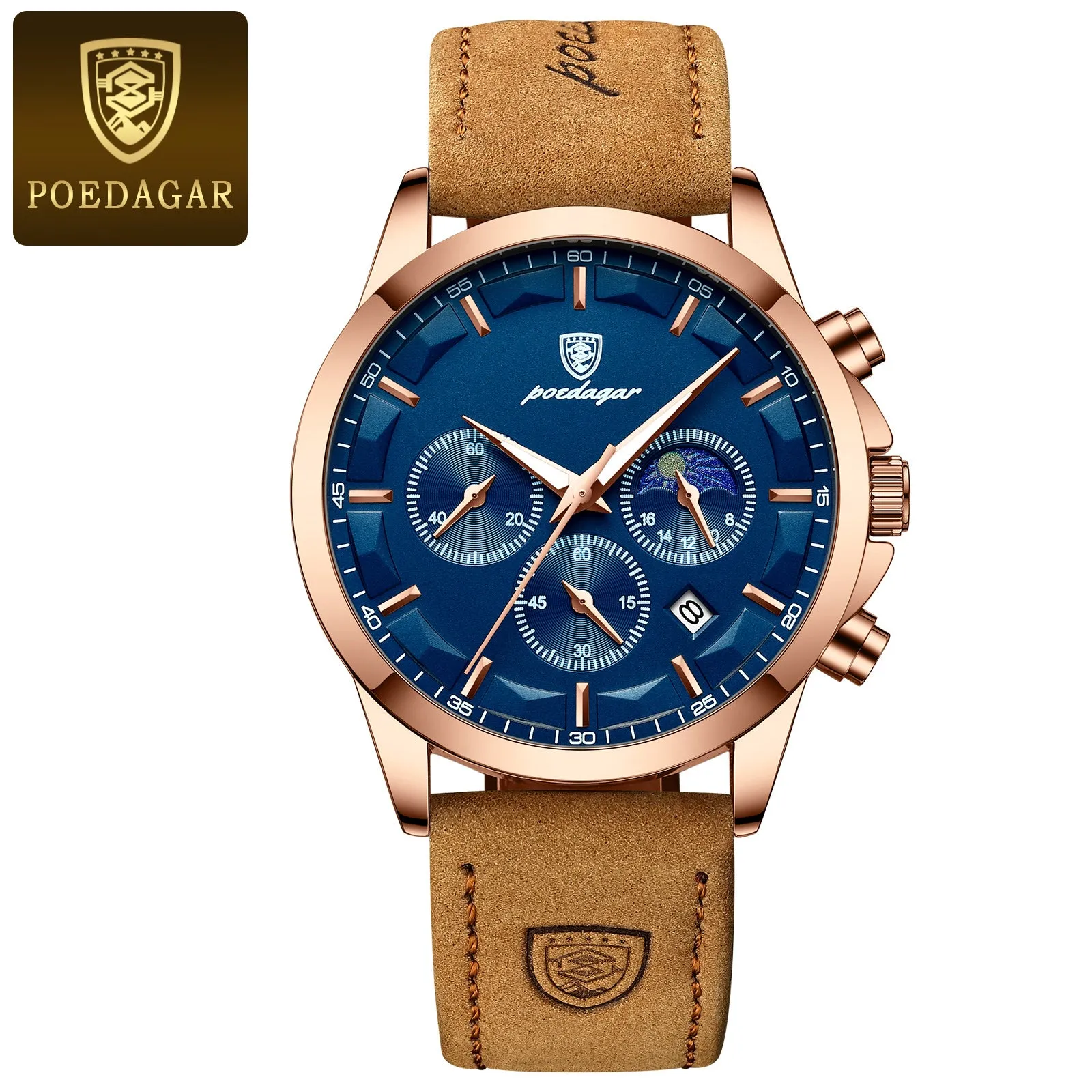 Mens Waterproof Quartz Watch - Perfect Gift