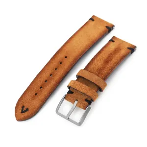 MiLTAT Brown Nubuck, Quick Release, Black St. Sandblasted