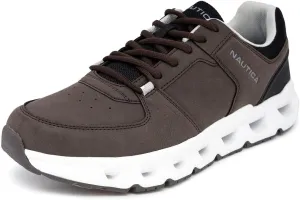 Nautica Mens Running Sneakers Sport Fashion Lace-Up Athletic Soft Shoes for Gym Tennis Men  Cushioned, Breathable, Lightweight & Comfortable
