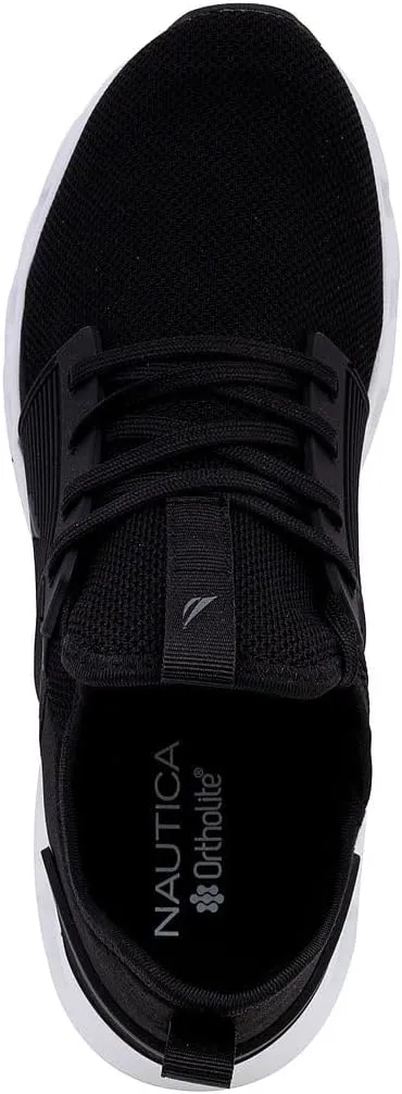 Nautica Mens Running Sneakers Sport Fashion Lace-Up Athletic Soft Shoes for Gym Tennis Men  Cushioned, Breathable, Lightweight & Comfortable
