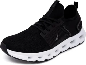 Nautica Mens Running Sneakers Sport Fashion Lace-Up Athletic Soft Shoes for Gym Tennis Men  Cushioned, Breathable, Lightweight & Comfortable