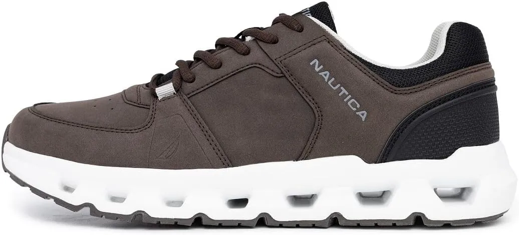 Nautica Mens Running Sneakers Sport Fashion Lace-Up Athletic Soft Shoes for Gym Tennis Men  Cushioned, Breathable, Lightweight & Comfortable