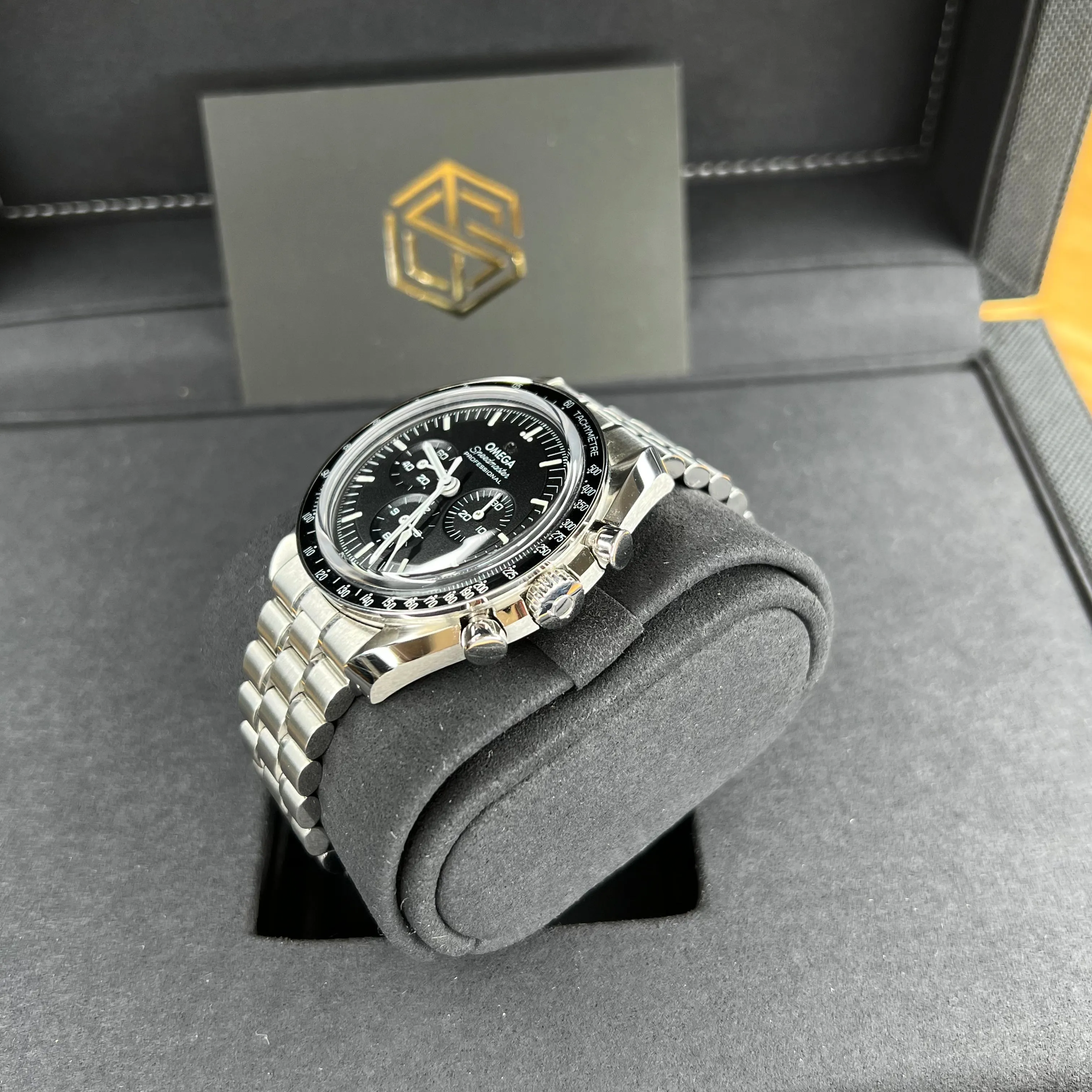 Omega 310.30.42.50.01.002 Moonwatch 'Sapphire Sandwich' 42mm 2022 Full Set Watch