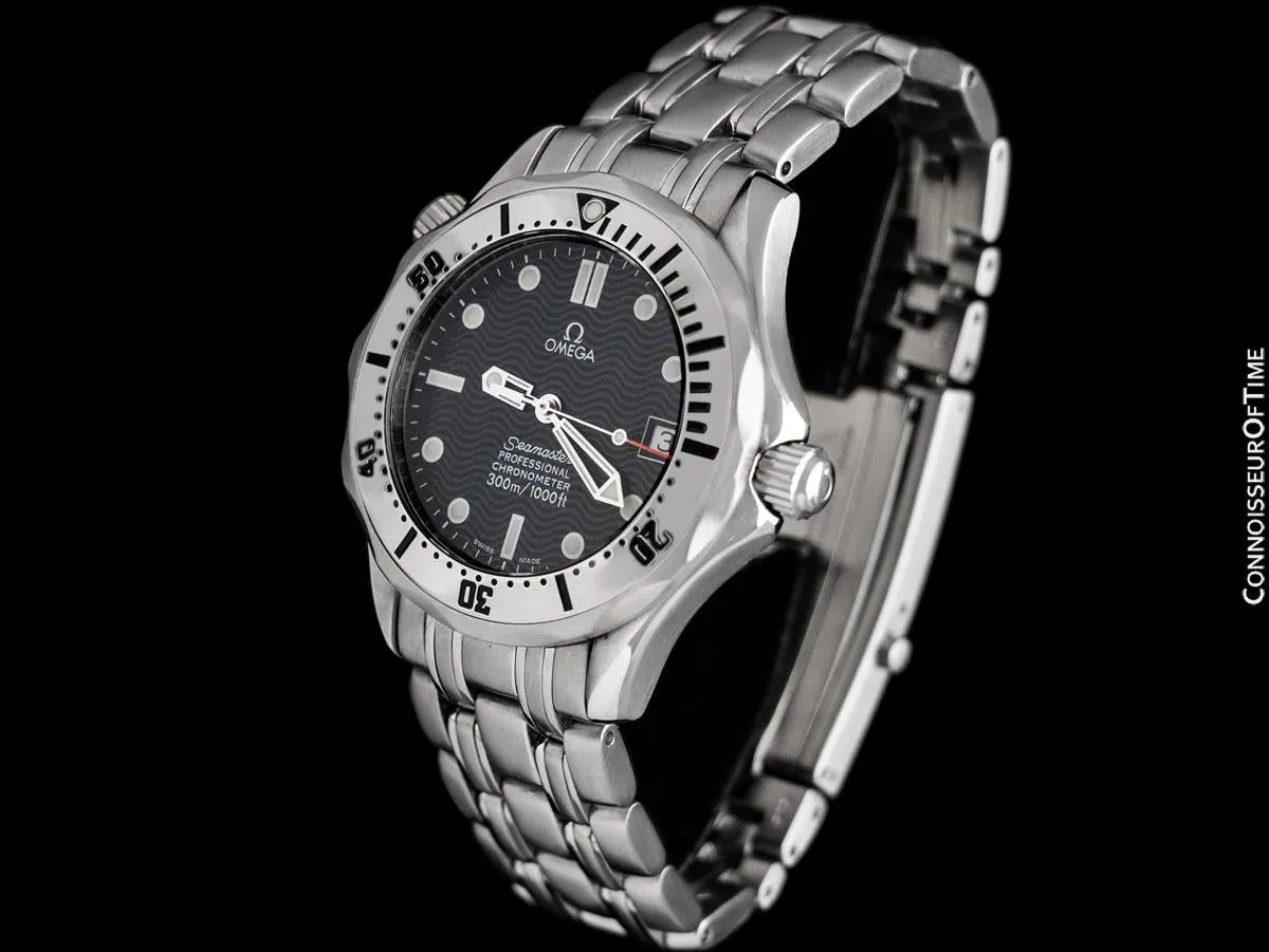 Omega Seamaster 300M Mens 36mm Professional Diver Automatic Chronometer 2552.80 Watch - Stainless Steel