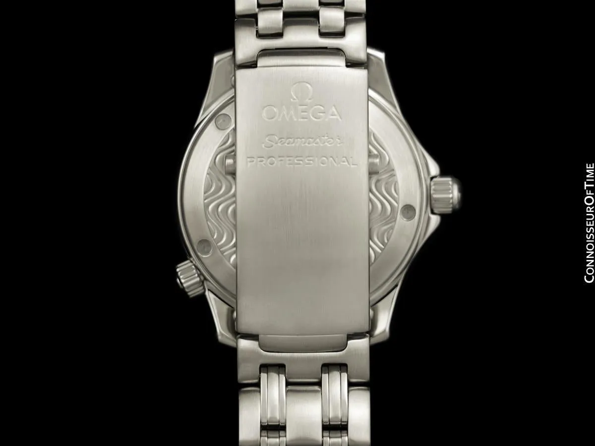 Omega Seamaster 300M Mens Professional Diver Automatic Chronometer 2552.80 Watch, Stainless Steel - Boxes & Papers