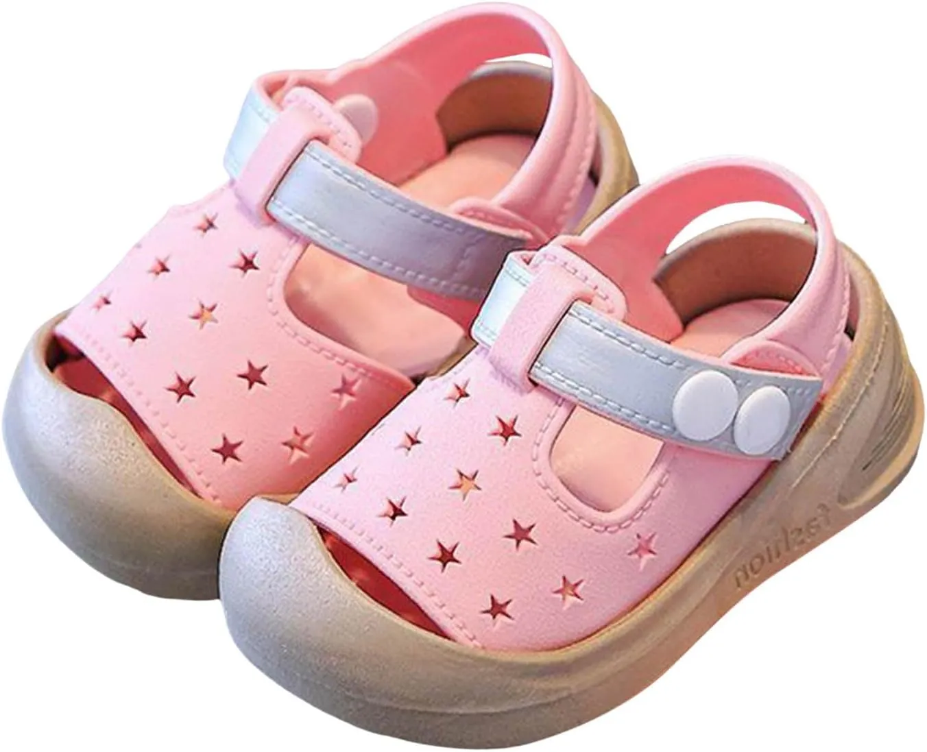 Open Toe Sandals Baby Toddler Shoes Infant Childrens Closed Toe Kick Non Slip Soft Bottom Boy Sandals