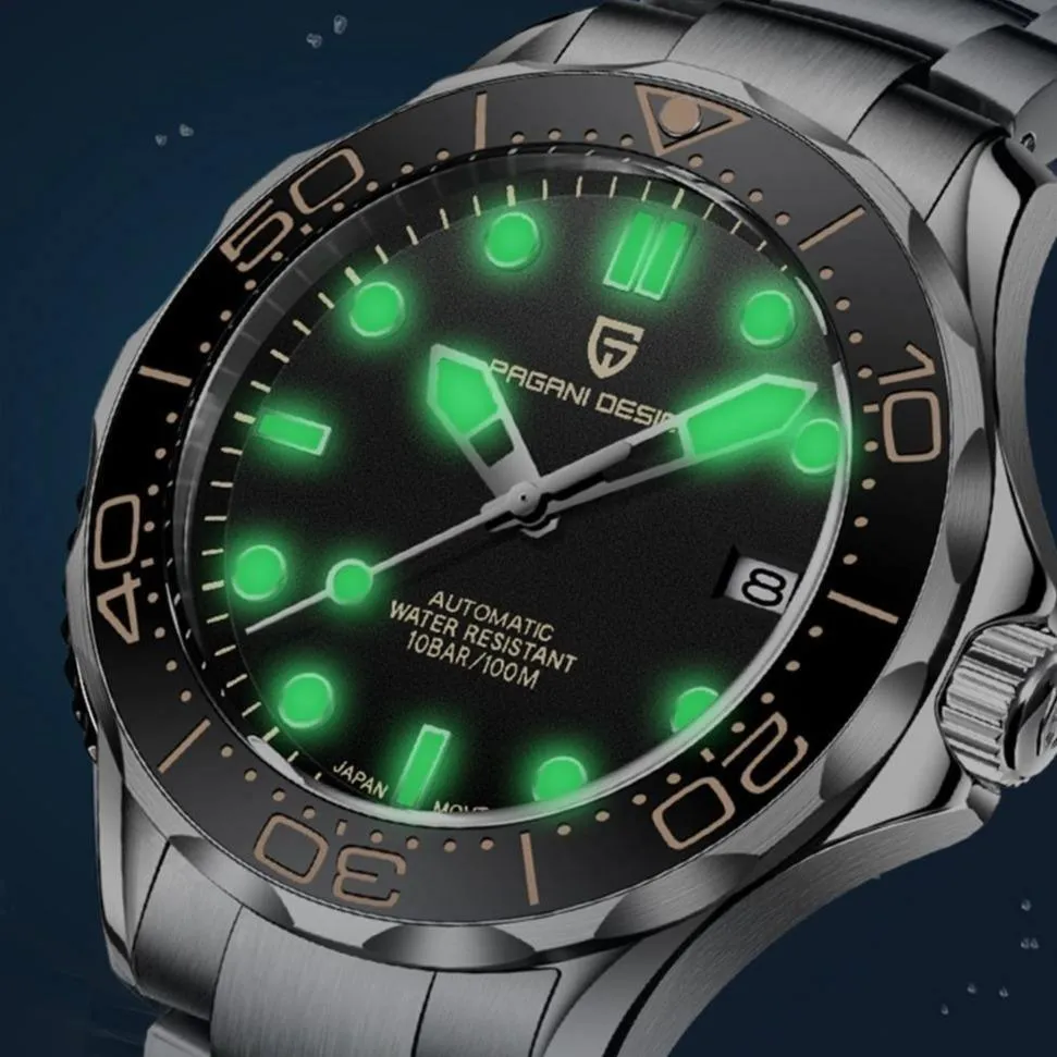 Pagani Design 007 Seamaster Diving Edition Homage Watches