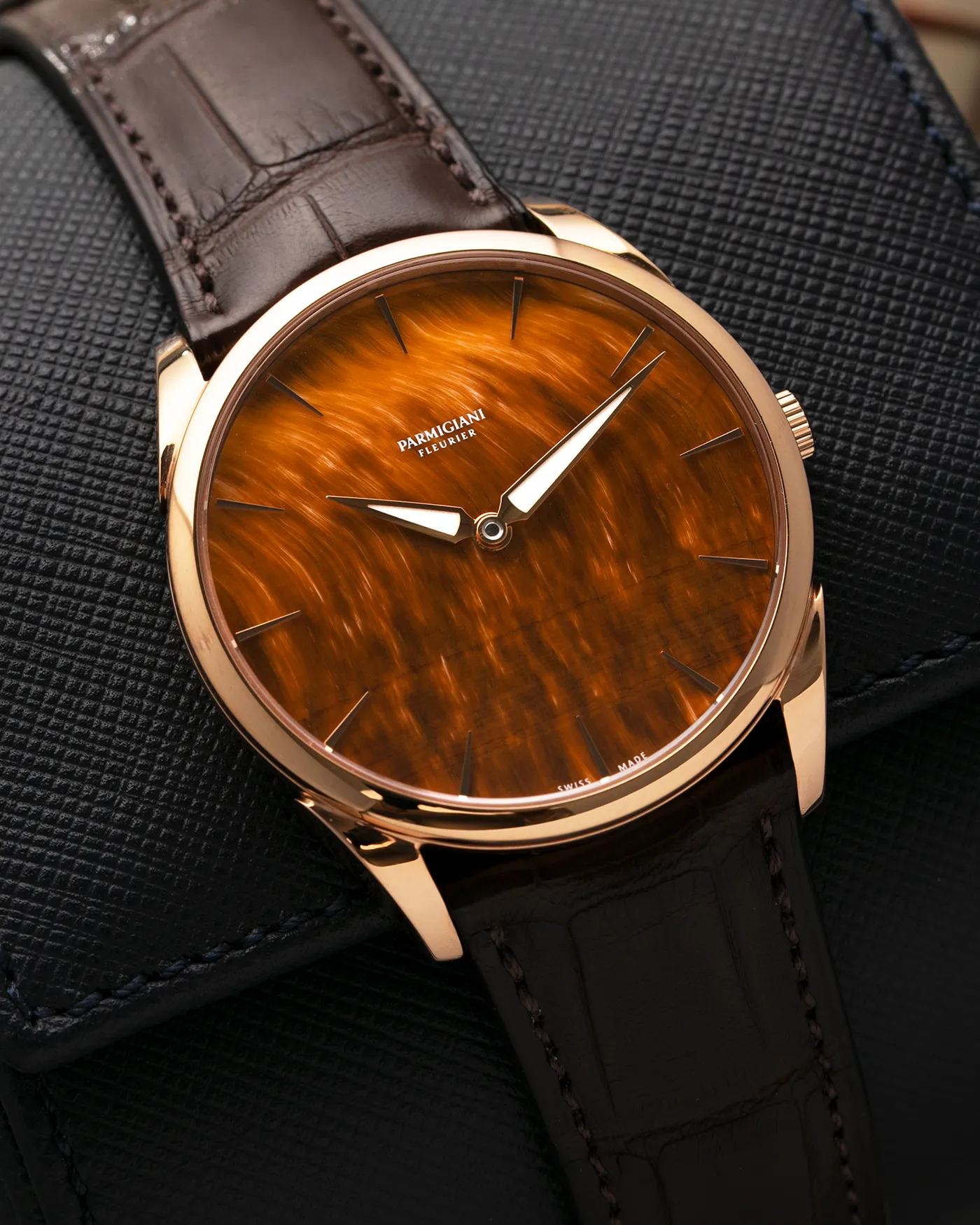 Parmigiani Fleurier Tonda 1950 Pisa Edition 'Tiger Eye'