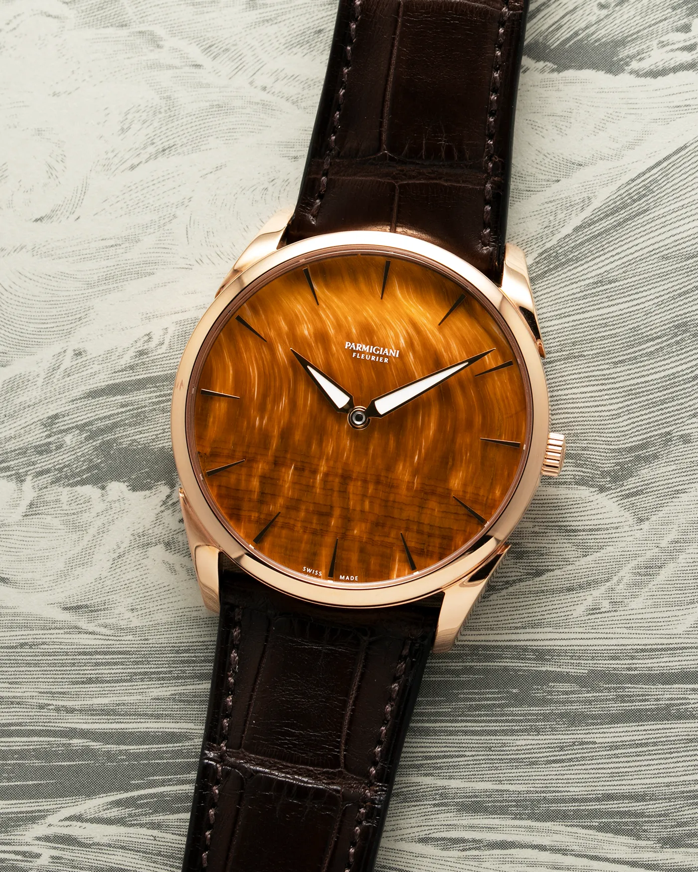 Parmigiani Fleurier Tonda 1950 Pisa Edition 'Tiger Eye'