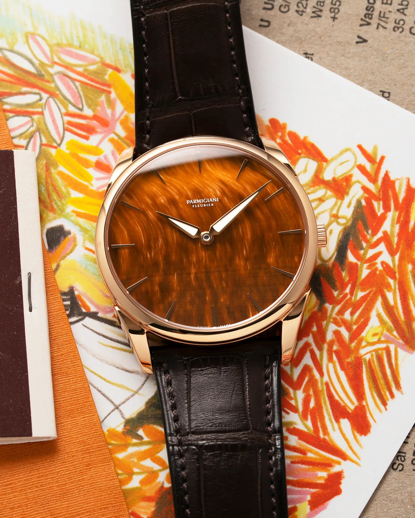 Parmigiani Fleurier Tonda 1950 Pisa Edition 'Tiger Eye'