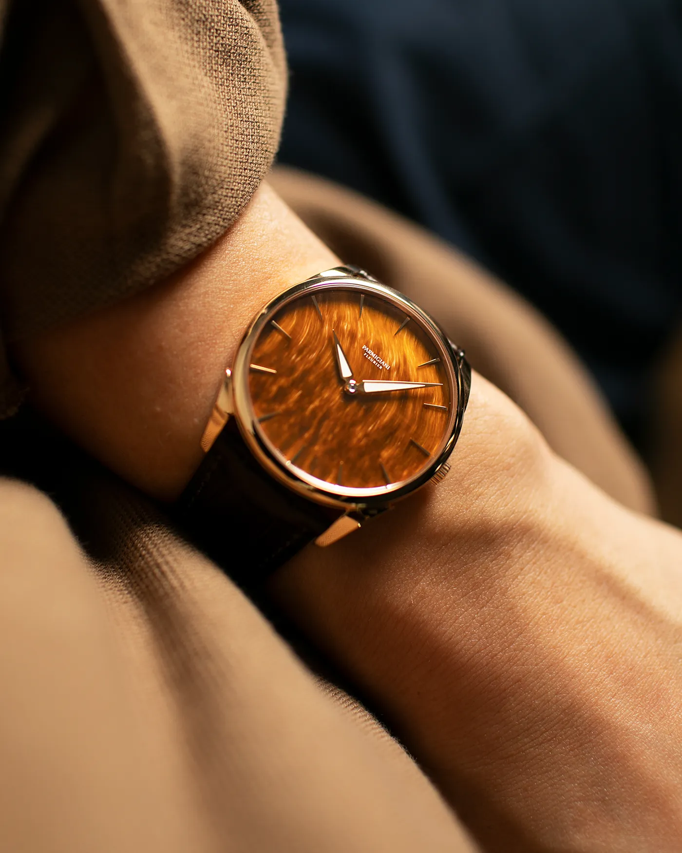 Parmigiani Fleurier Tonda 1950 Pisa Edition 'Tiger Eye'