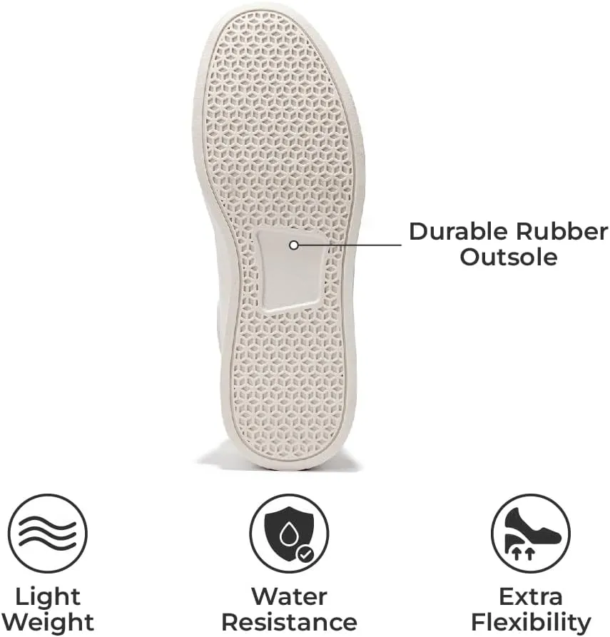Project Cloud Mens Casual Shoes  Stylish and Lightweight Men's Fashion Sneakers with Memory Foam Insole  Non Slip Laced-Up Casual Shoes for Men for All-Day Wear (Tilton)