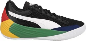 PUMA Fusion Nitro Black Fives Puma Black/Amazon Green 9 D (M)