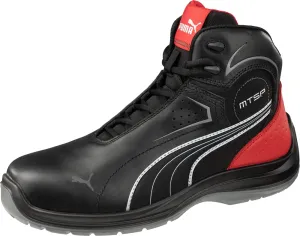 PUMA Men's Touring Black Mid Industrial Shoe, 10.5
