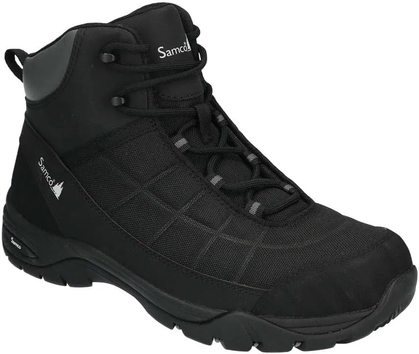 RefrigiWear Samco Men's 6" Contoured Hiker Boot  Waterproof Nylon Upper, ASTM Steel Toe, 200g Insulation, Slip-Resistant Rubber Outsole, EH Rated