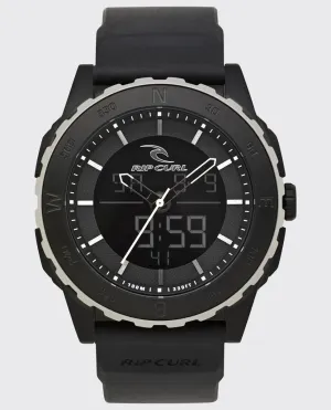 Rival Ana Digital Rubber Watch - Midnight