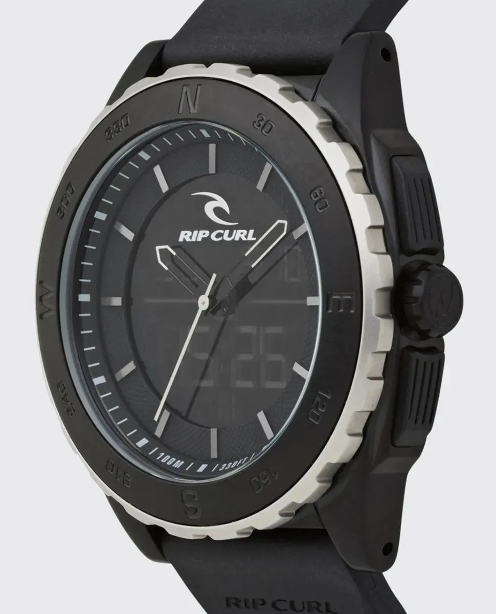 Rival Ana Digital Rubber Watch - Midnight