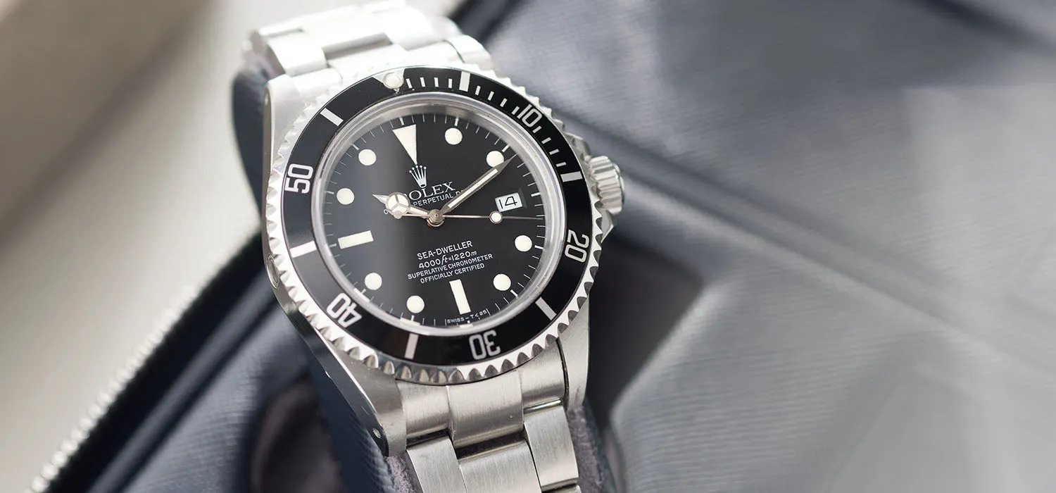 Rolex Seadweller 16660 Matte Dial Box and Papers
